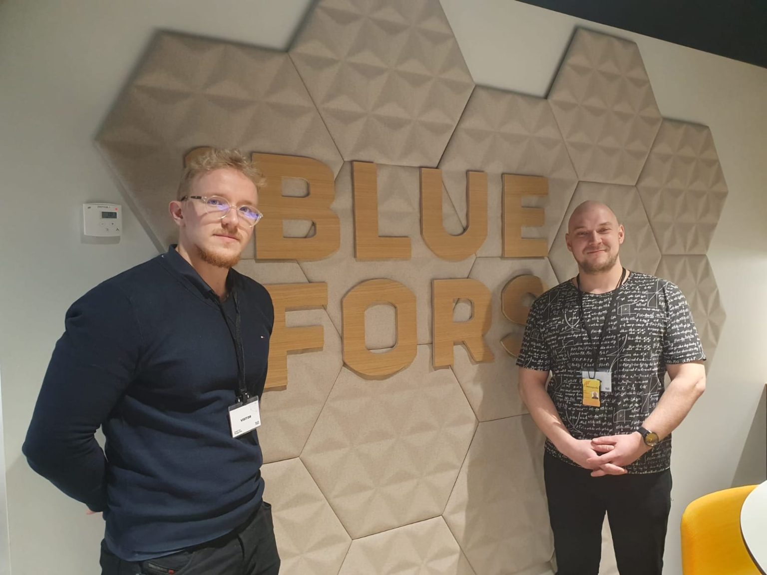 Projekti 56 Bluefors: Daniel Korhonen ja Lauri Ristolainen